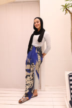 Midnight Roar Chiffon Wrap Cover Up