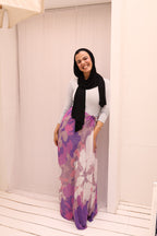 Lavender Mirage Chiffon Wrap Cover Up