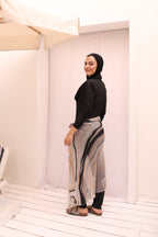 Marble Dust Mesh Wrap Cover Up