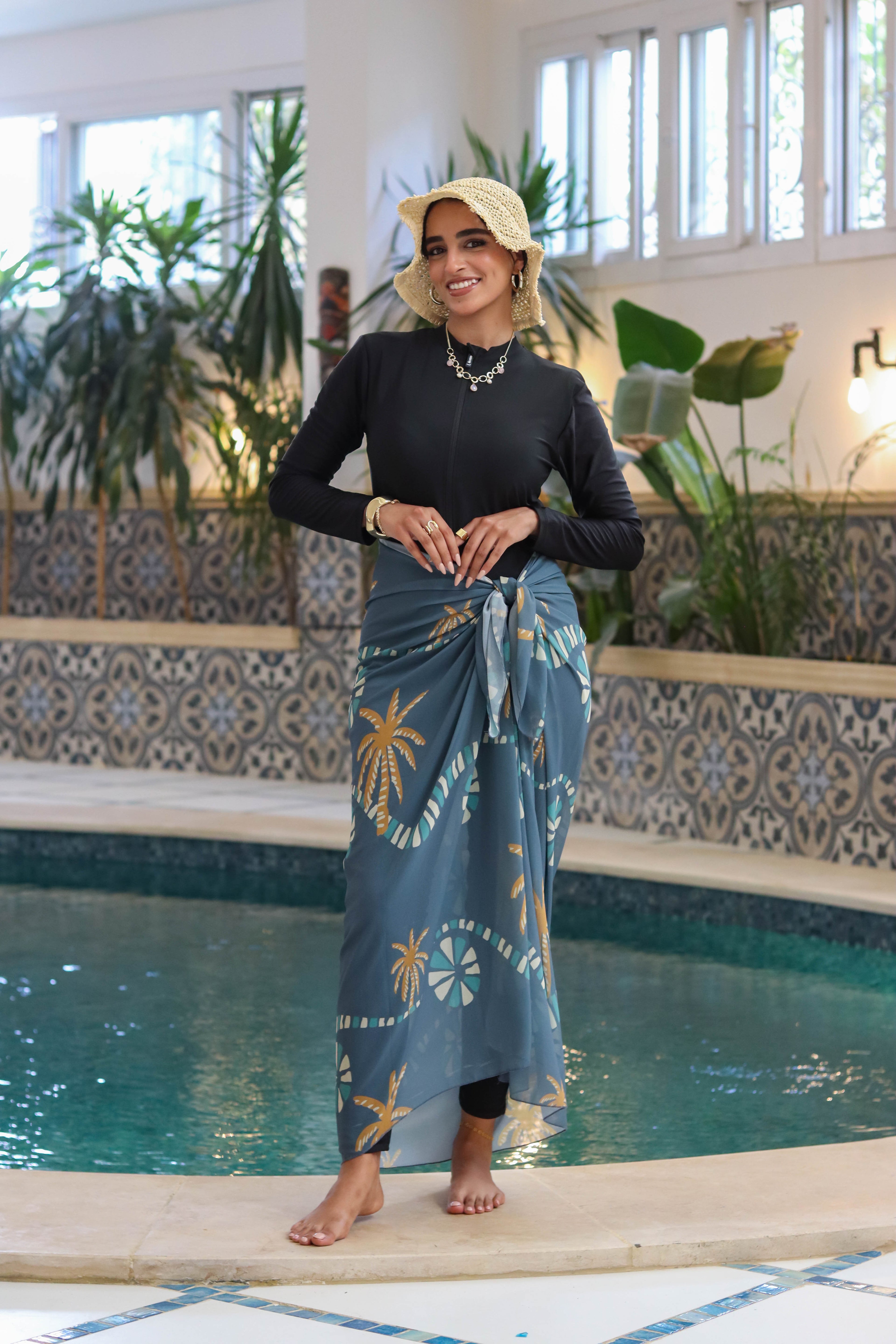 Coastal Breeze Chiffon Wrap Cover Up