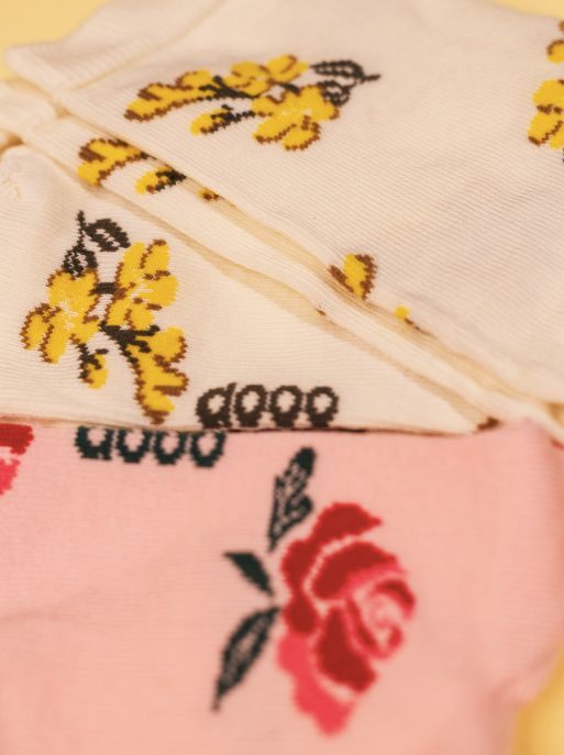 Rose Garden Sock (Pack of 3 socks)
