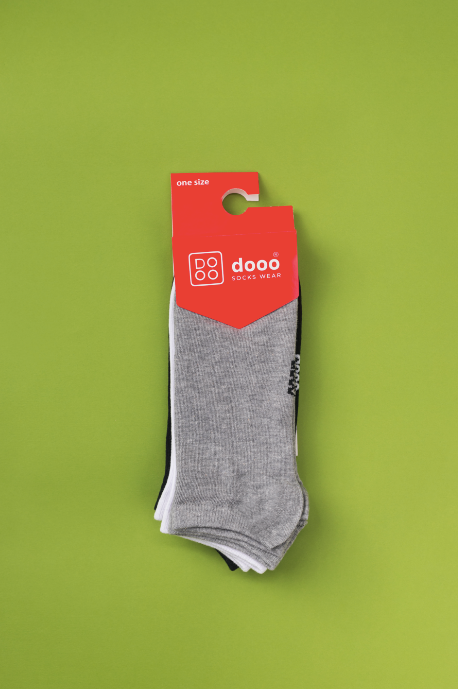 Everyday Plain Low Cut-Socks ( Men )(Pack of 3 Socks)