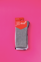 Everyday Plain Crew-Socks (Pack of 3 Socks)