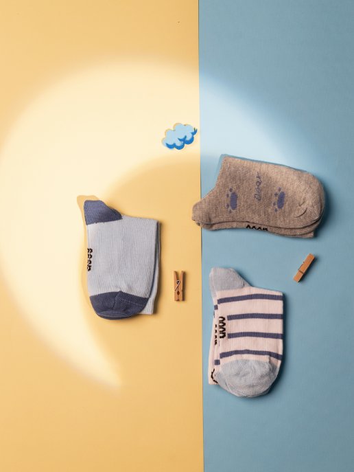 Baby Bear Bliss (Pack of 3 Socks)