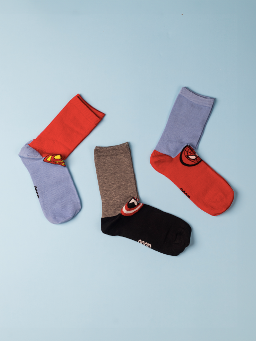 Heroic Marvel (pack of 3 Socks)
