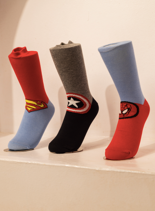 Heroic Marvel (pack of 3 Socks)