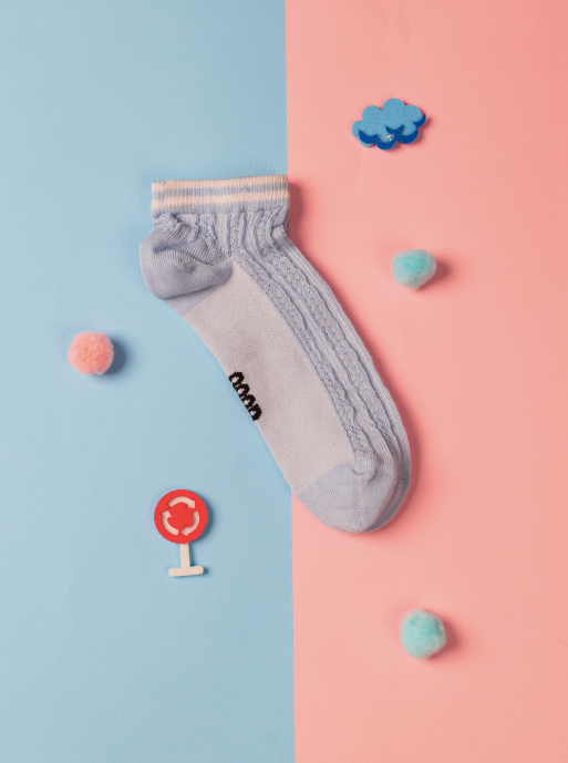 Bloom & Stripes Teen (Pack of 3 Socks)