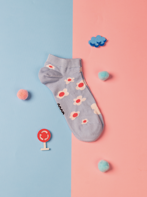 Bloom & Stripes Teen (Pack of 3 Socks)