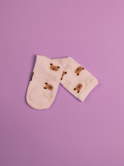 Cozy Bear Hug (Pack of 3 Socks)